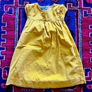 Corduroy pullover dress